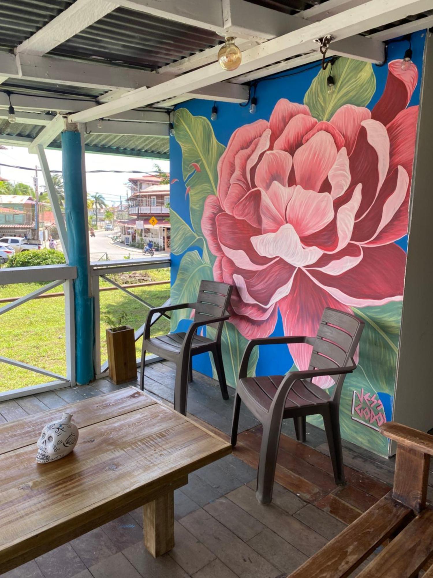 The Bocas Corner Hostel Bocas Town Bagian luar foto